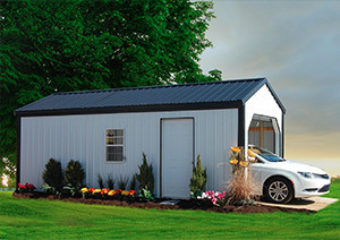 Metal Utility Garage