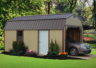 Dura Temp Lofted Garage